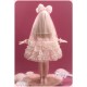 Summer Fairy Sanrio Characters Piano Fluffy Edition Shoes Cape JSK OP and Sets(Reservation/Full Payment Without Shipping)